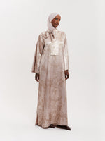Load image into Gallery viewer, Abaya rose tendre