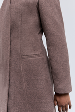 Load image into Gallery viewer, Wool Pressed Mocha Coat (limited edition)