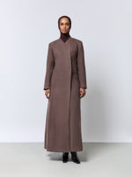 Load image into Gallery viewer, Wool Pressed Mocha Coat (limited edition)