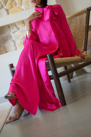 Fuchsia Pink Abaya