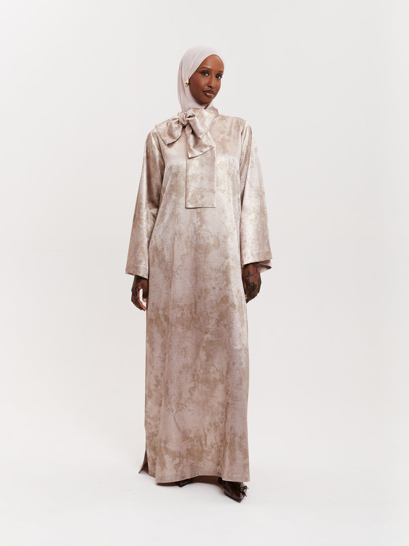 Soft Pink Abaya