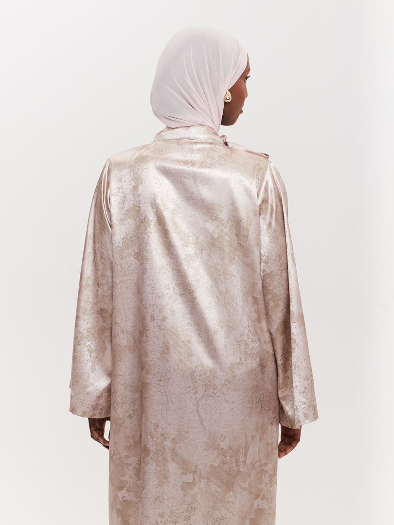 Soft Pink Abaya